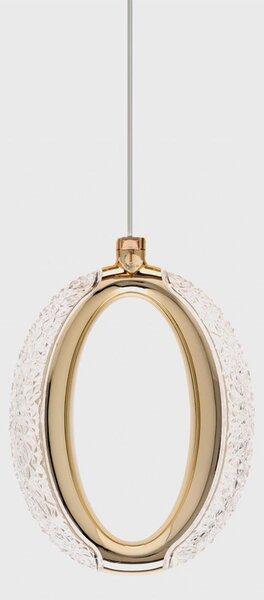 Viseća Kristalna Lampa LED G114-1CP Złota