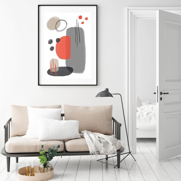Plakat - Apstrakcija (A4)