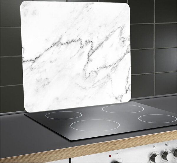 Zidna zaštitna ploča za štednjak od kaljenog stakla 50x56 cm Marble – Wenko