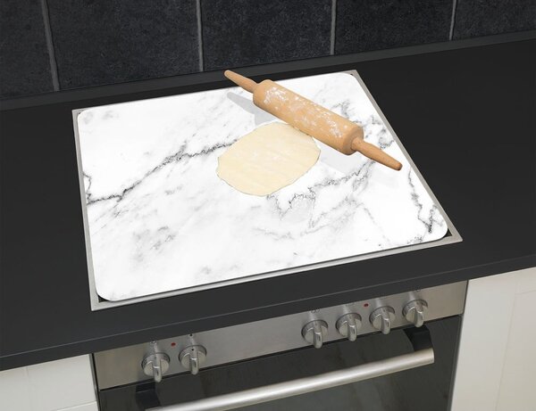 Zidna zaštitna ploča za štednjak od kaljenog stakla 50x56 cm Marble – Wenko