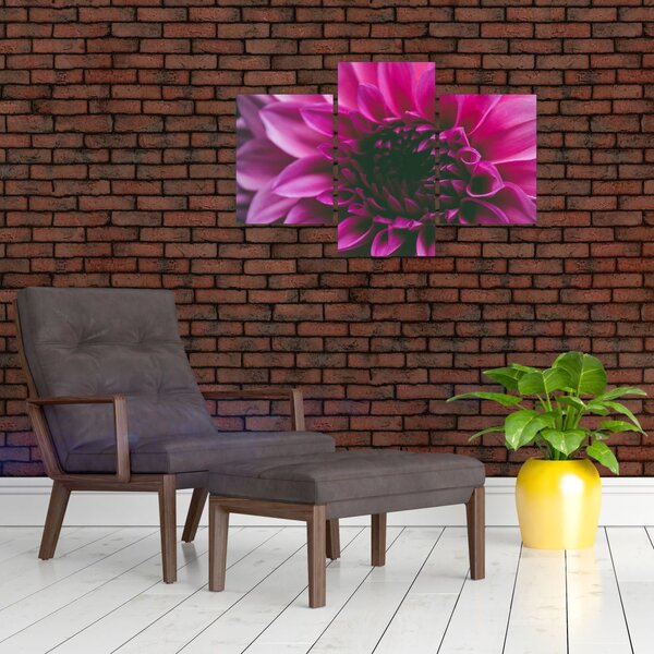 Slika ružičastog cvijeta (90x60 cm)