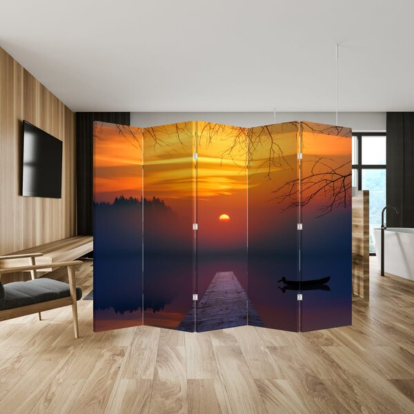 Paravan - Most u zalasku sunca (210x170 cm)