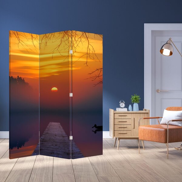 Paravan - Most u zalasku sunca (126x170 cm)