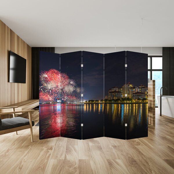 Paravan - Vatromet u Singapuru (210x170 cm)