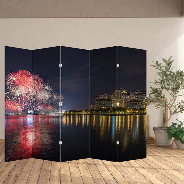 Paravan - Vatromet u Singapuru (210x170 cm)