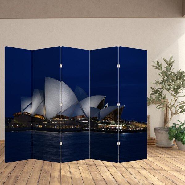Paravan - Noćni Sydney (210x170 cm)
