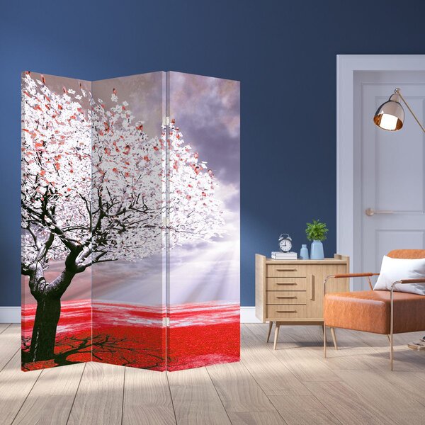 Paravan - Crveno drvo (126x170 cm)