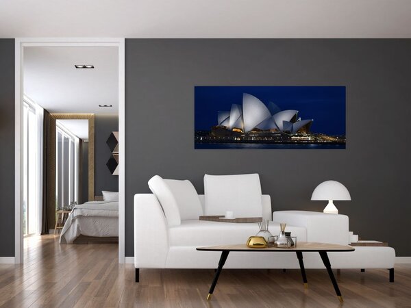 Noćna slika Sydneya (120x50 cm)