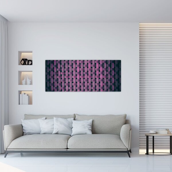 Slika ljubičaste teksture (120x50 cm)