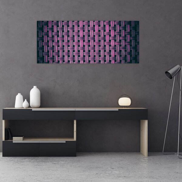 Slika ljubičaste teksture (120x50 cm)