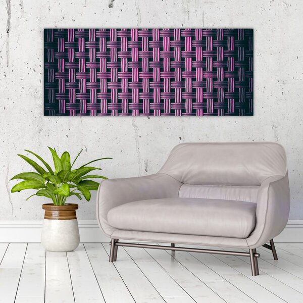 Slika ljubičaste teksture (120x50 cm)