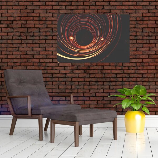 Slika apstraktnih linija (90x60 cm)