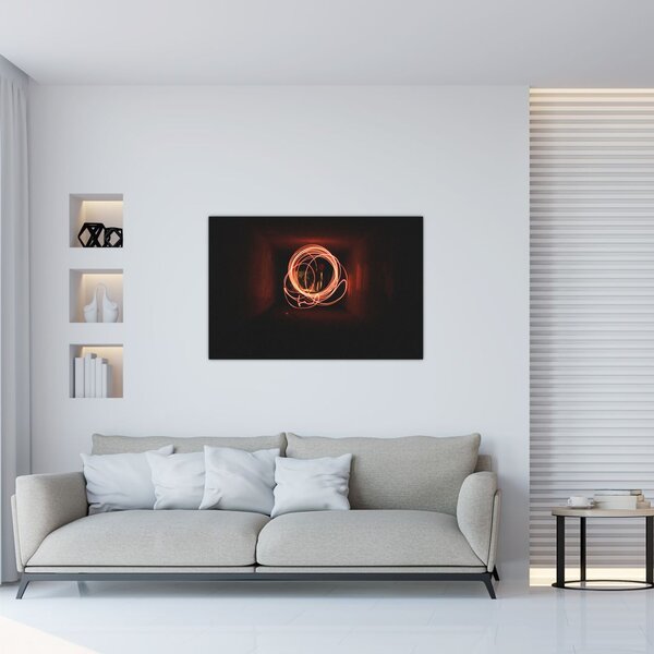 Slika - linije u tunelu (90x60 cm)