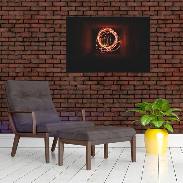 Slika - linije u tunelu (90x60 cm)
