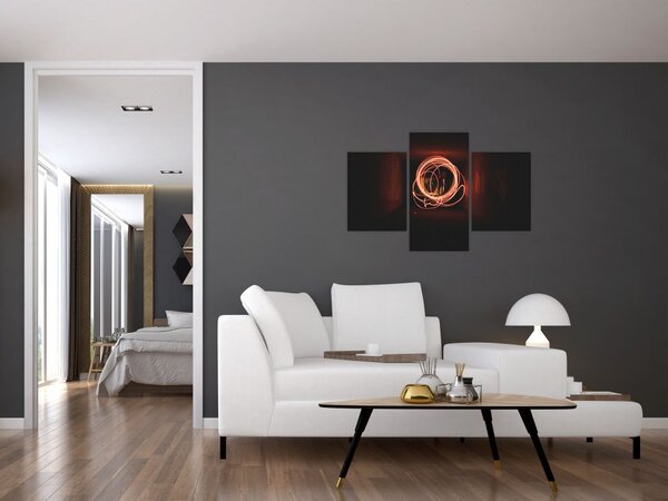 Slika - linije u tunelu (90x60 cm)