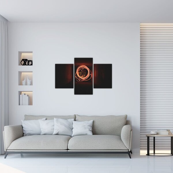 Slika - linije u tunelu (90x60 cm)