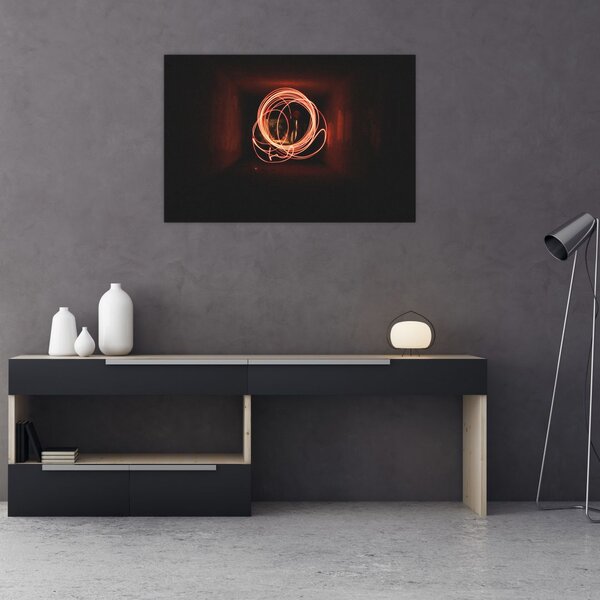 Slika - linije u tunelu (90x60 cm)