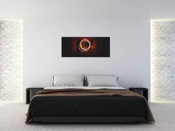 Slika - linije u tunelu (120x50 cm)