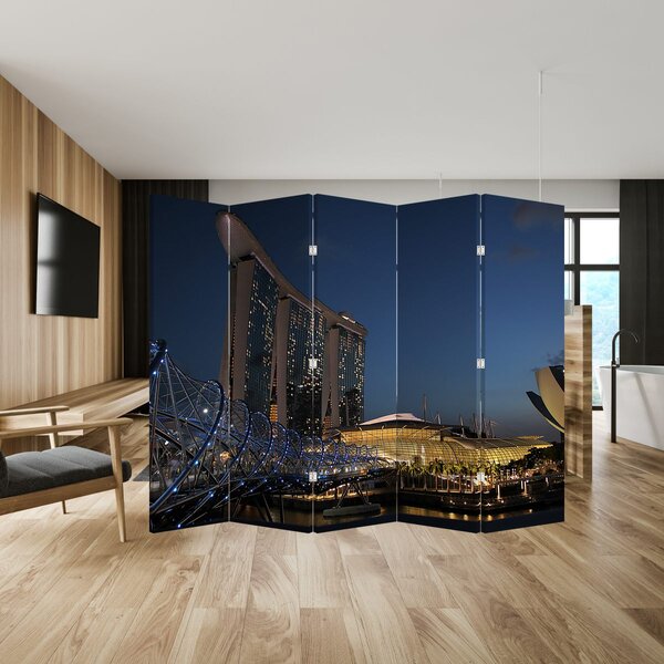 Paravan - Moderna metropola (210x170 cm)