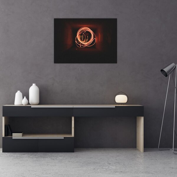 Slika - linije u tunelu (70x50 cm)