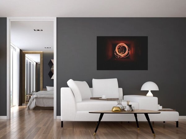 Slika - linije u tunelu (90x60 cm)