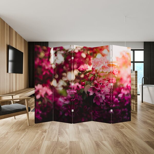 Paravan - Cvijet rascvjetanog grma (210x170 cm)