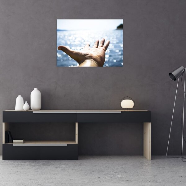 Slika otvorenog dlana (70x50 cm)