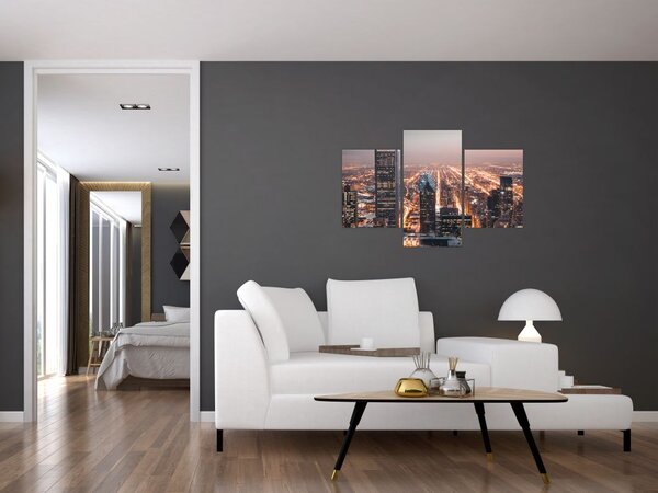 Slika svjetleće metropole (90x60 cm)