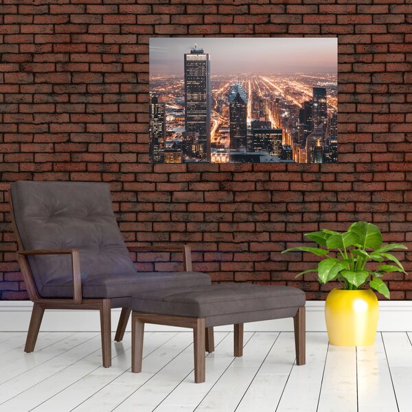 Slika svjetleće metropole (90x60 cm)