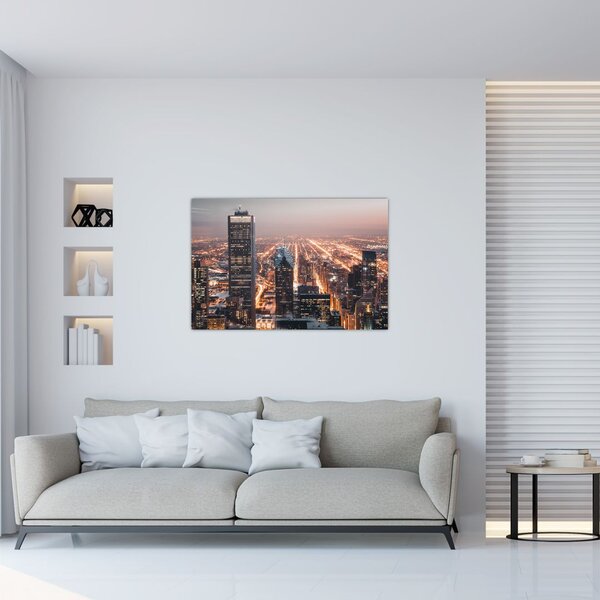 Slika svjetleće metropole (90x60 cm)