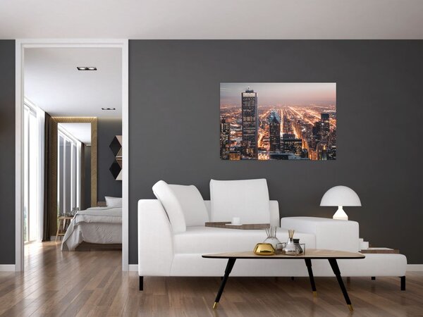 Slika svjetleće metropole (90x60 cm)