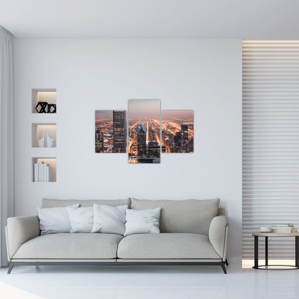 Slika svjetleće metropole (90x60 cm)