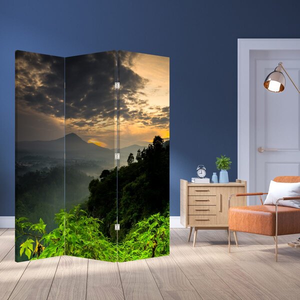 Paravan - Zeleni planinski krajolik (126x170 cm)