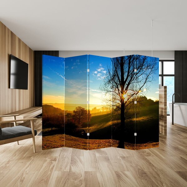 Paravan - izlazak sunca (210x170 cm)