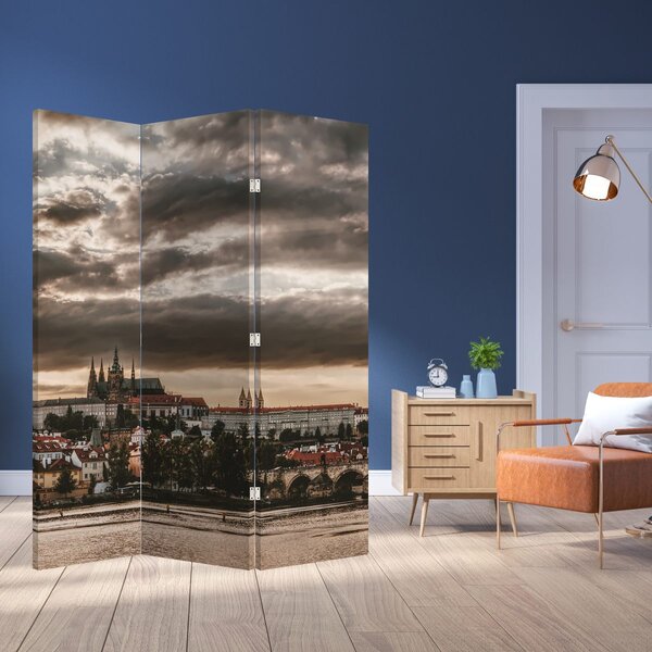 Paravan - Oblačni Prag (126x170 cm)