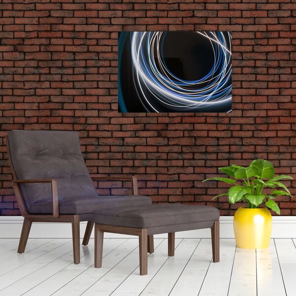 Slika plavih linija (70x50 cm)