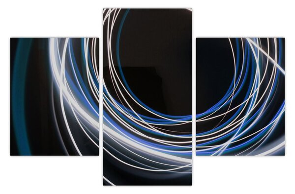 Slika plavih linija (90x60 cm)
