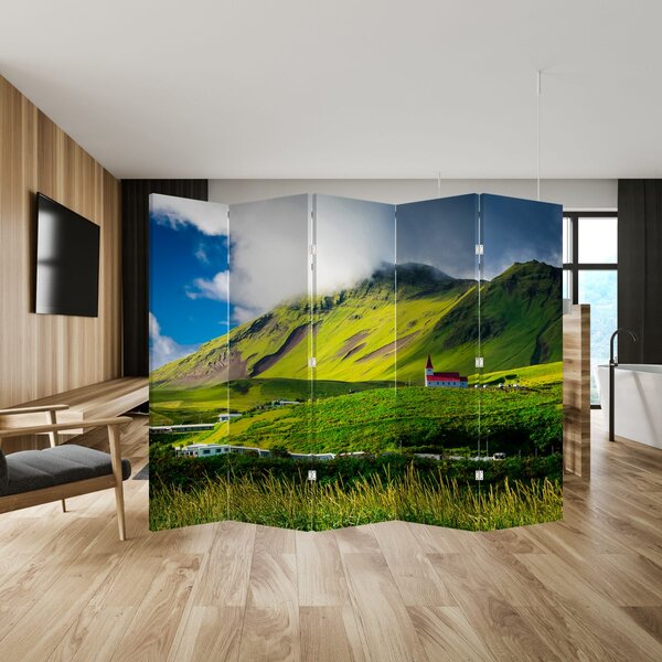 Paravan - Planinski krajolik (210x170 cm)