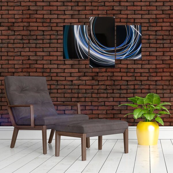 Slika plavih linija (90x60 cm)