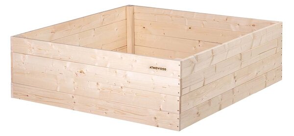 ATMOWOOD Drvena podignuta gredica 120 x 120 x 40 cm