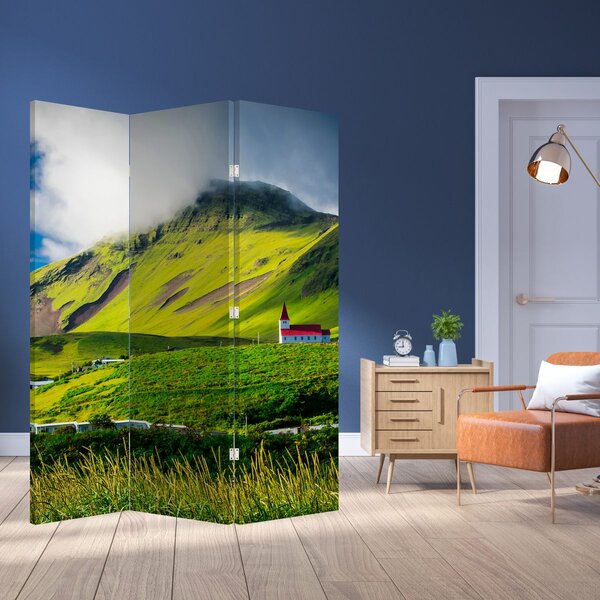 Paravan - Planinski krajolik (126x170 cm)