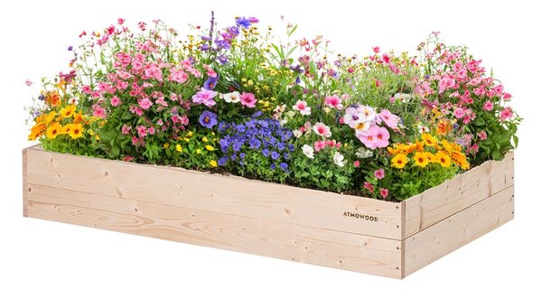ATMOWOOD Drvena podignuta gredica 120 x 60 x 20 cm