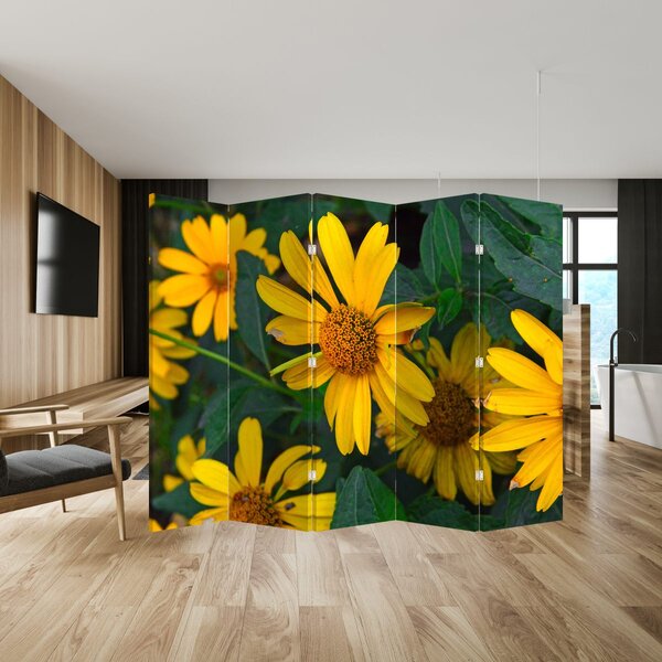 Paravan - Žuto cvijeće (210x170 cm)