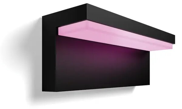 Nyro Hue WACA wall lantern black 1x13.5 8718696174302