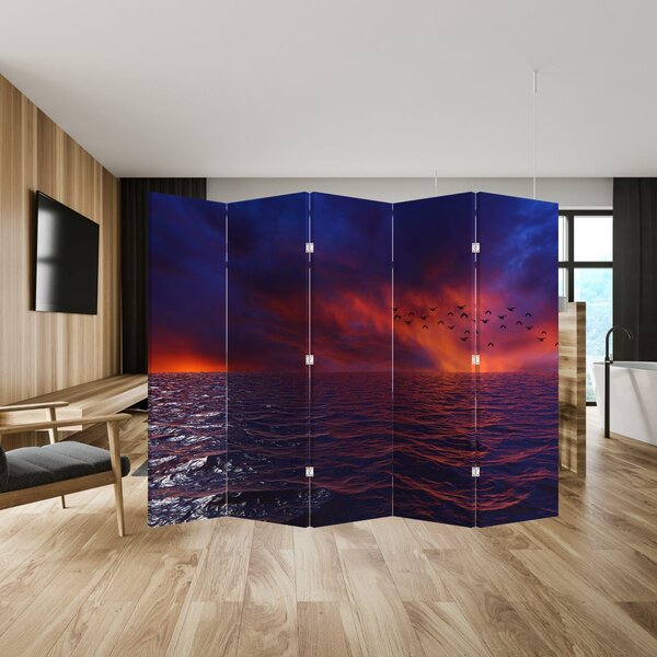 Paravan - More s pticama (210x170 cm)