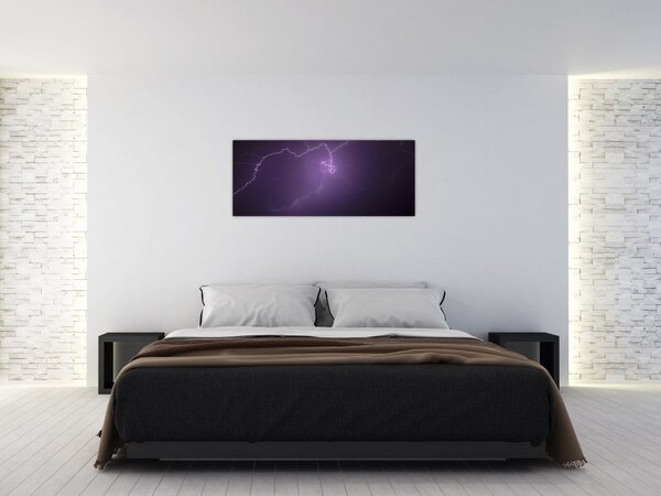 Slika munje na nebu (120x50 cm)