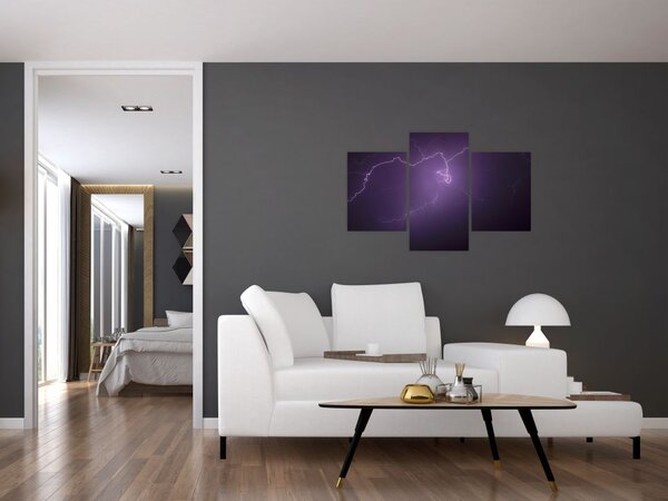 Slika munje na nebu (90x60 cm)