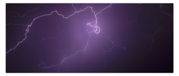 Slika munje na nebu (120x50 cm)