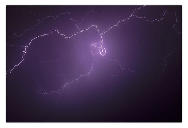 Slika munje na nebu (90x60 cm)