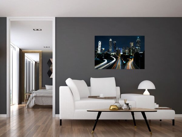 Slika noćne metropole (90x60 cm)